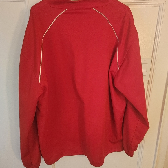 Ping Mens long sleeve lined golf jacket, red XL - Picture 4 of 4
